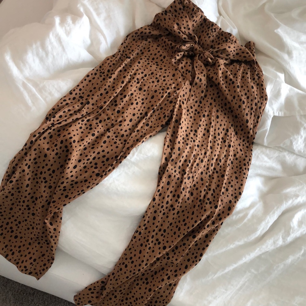 Abercrombie lightweight high waisted pants